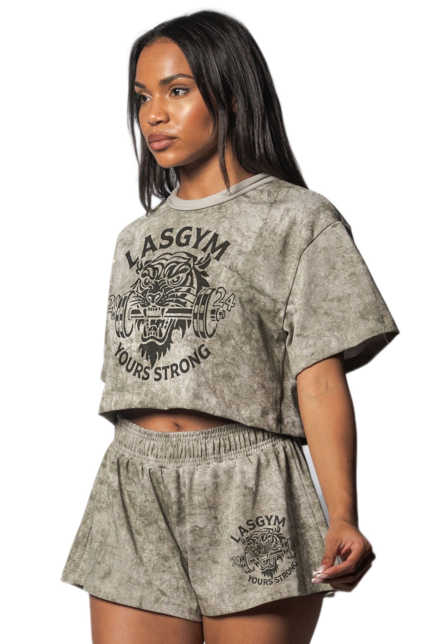 Bunker hill women's crop t-shirt