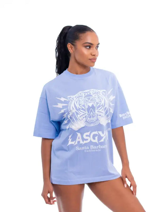 T-shirt Oversize Silverlake celeste - T-shirt